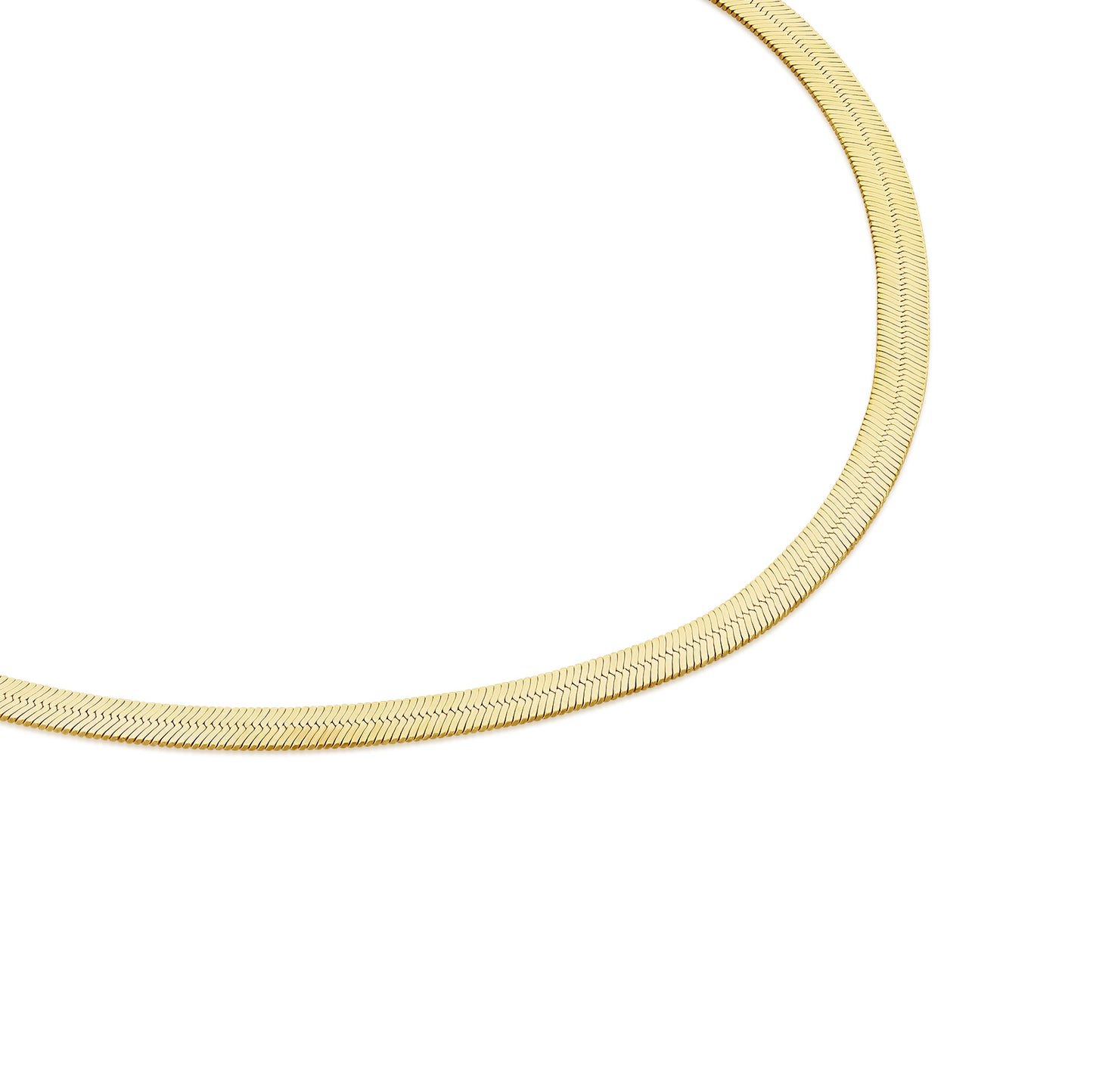9ct Yellow Gold Herringbone Bracelet