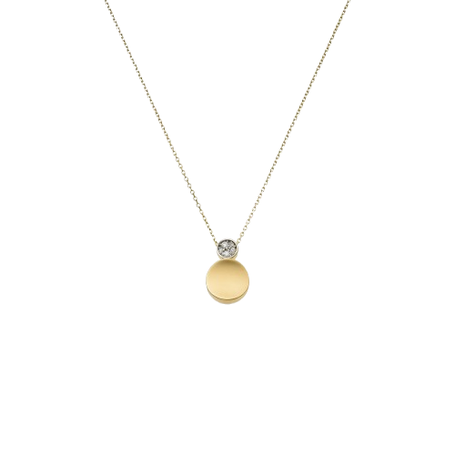 Chimento Armillas Glow 18ct Yellow Gold Diamond Necklace, 0.04ct