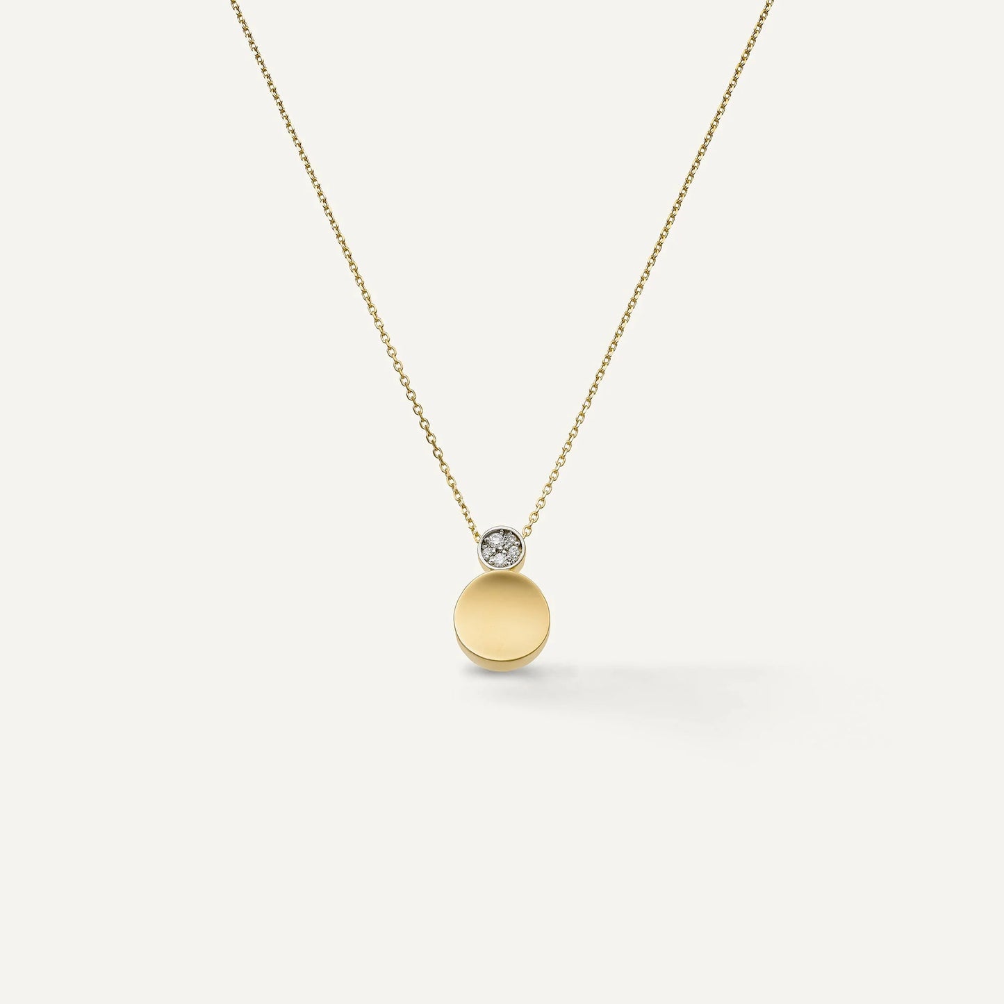 Chimento Armillas Glow 18ct Yellow Gold Diamond Necklace, 0.04ct