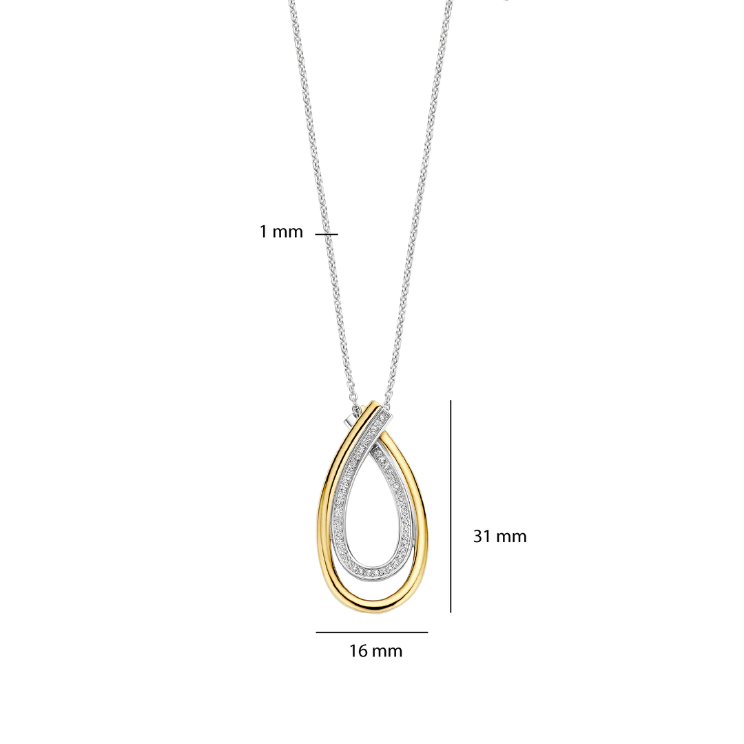 Ti Sento - Milano Necklace 34121ZY/45