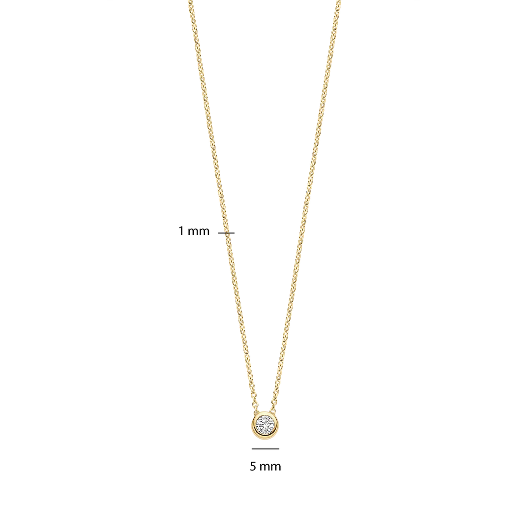 Ti Sento - Milano Necklace 34124ZY/42
