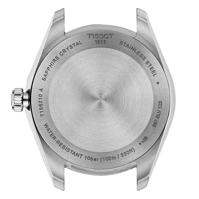 Tissot 30mm Ballade Rose Gold & Silver Tone Fluted Dial & Bezel, Ladies Watch