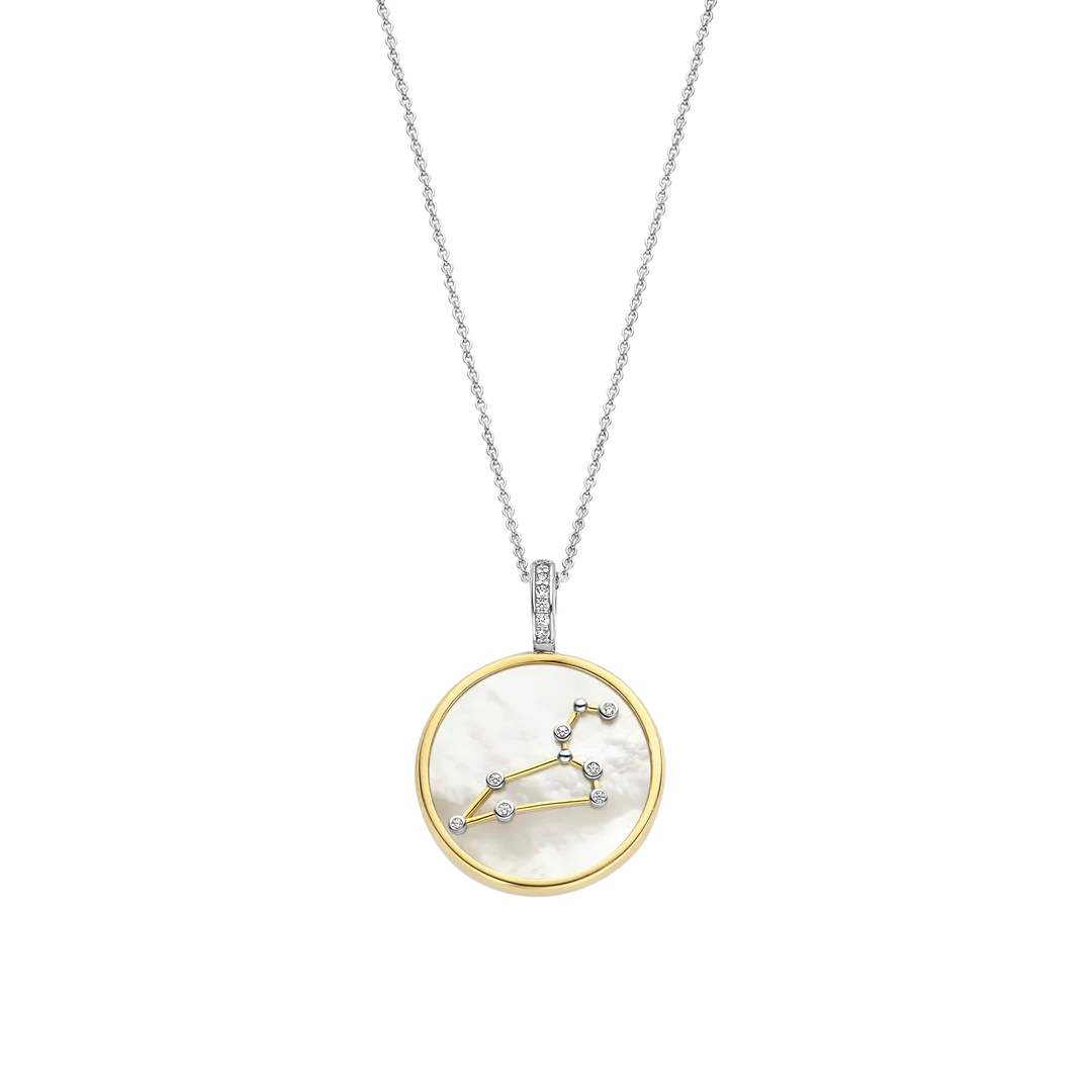 Ti Sento - Milano Leo Mother of Pearl Necklace 6826LE