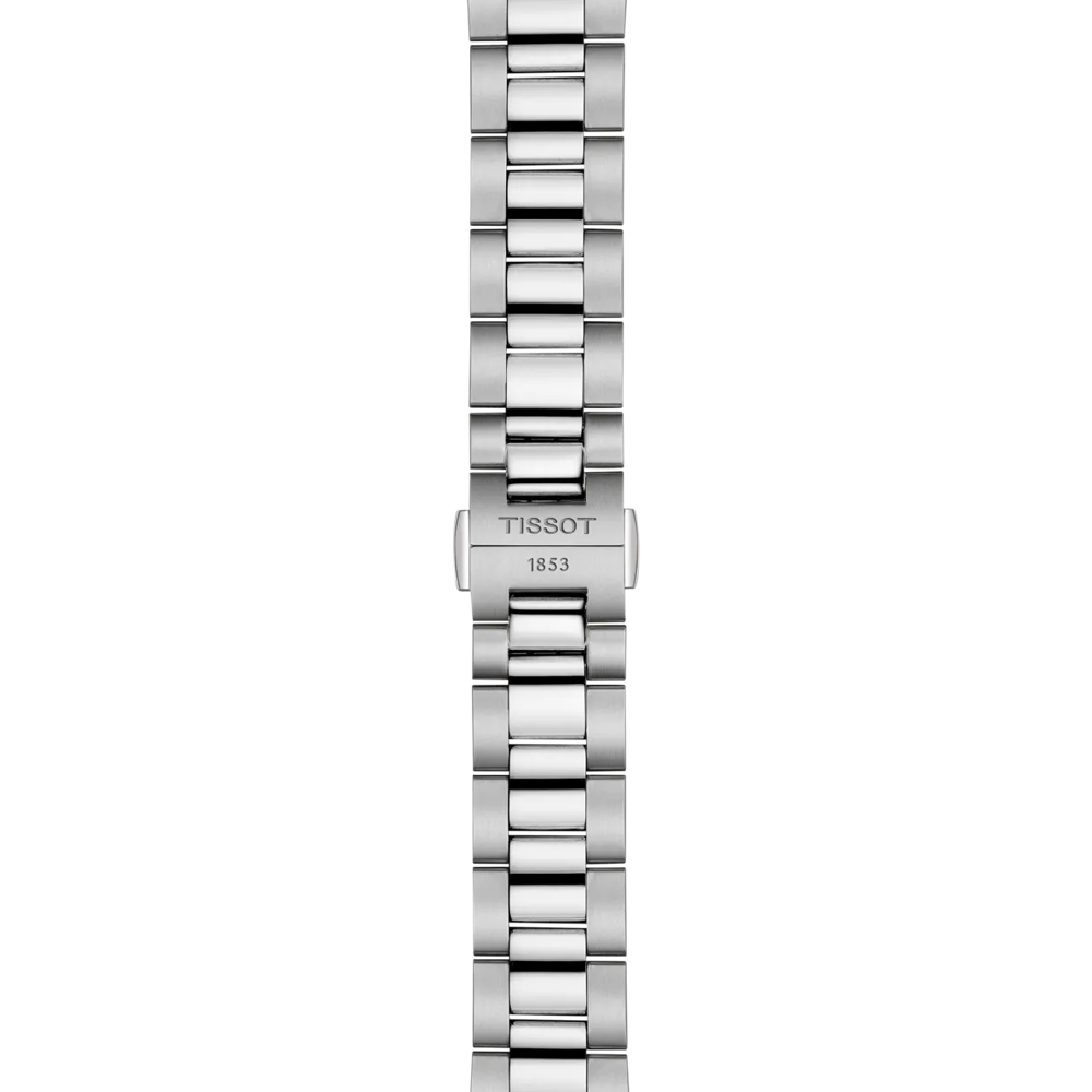 Tissot 38mm Silver Tone Gentleman, Green & Date Dial, Gents Bracelet Watch