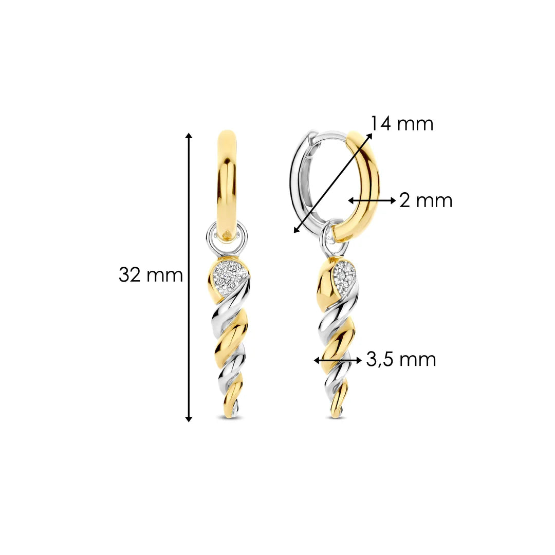 Ti Sento - Earrings 78020ZY