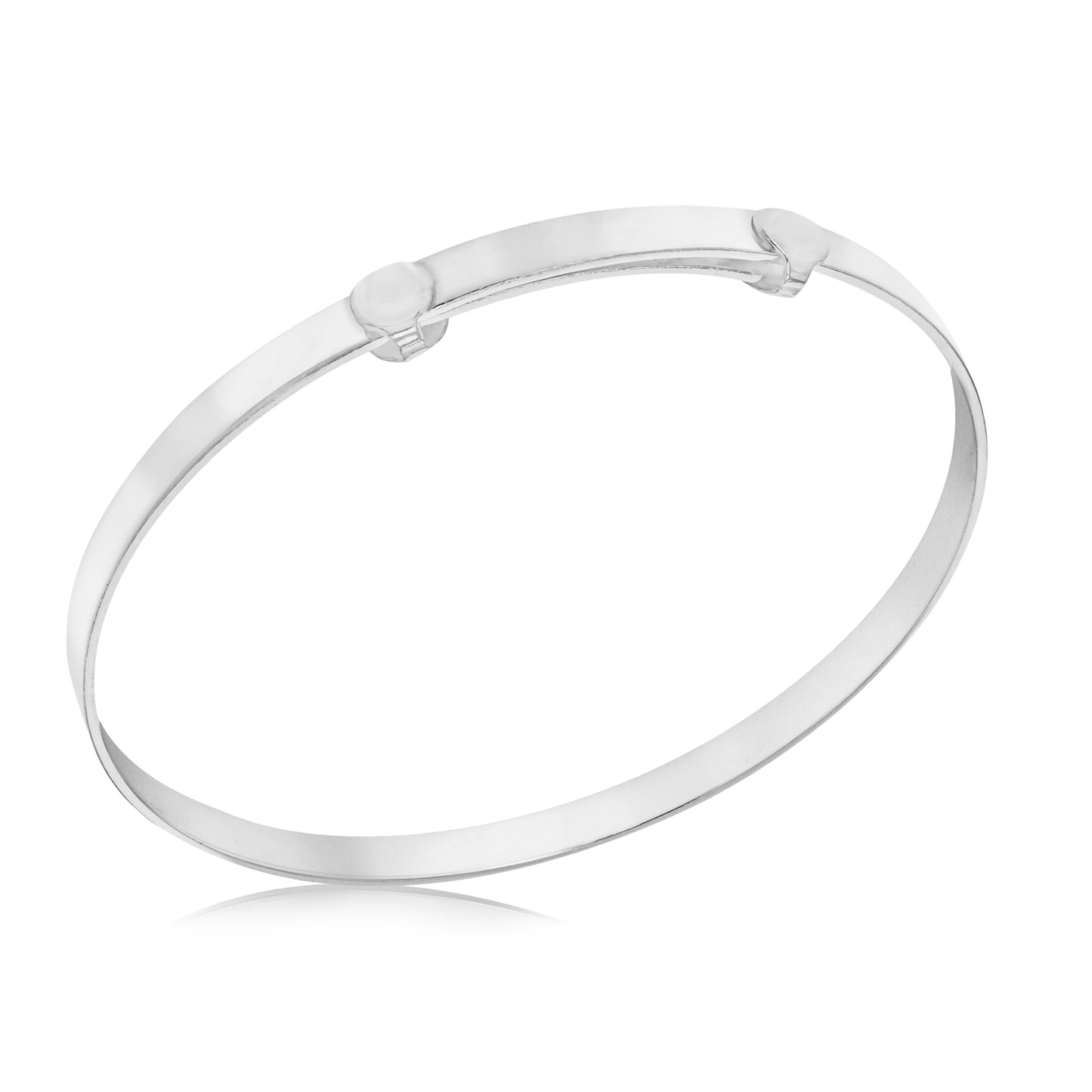 Sterling Silver 3mm Polished Baby Bangle