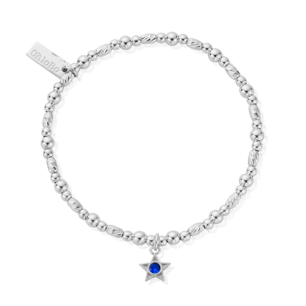 ChloBo Sterling Silver September Birthstone Bracelet
