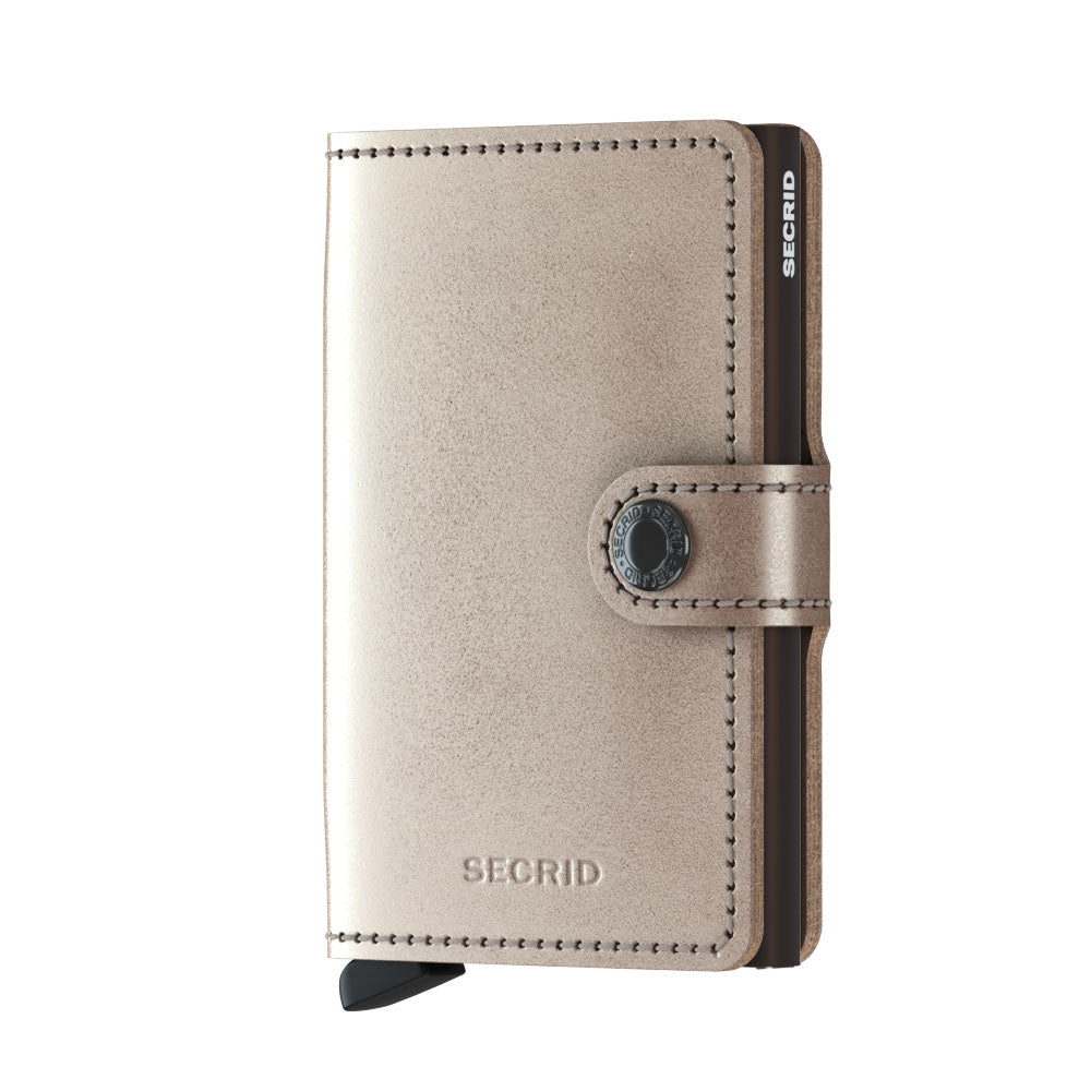 SECRID Champagne Brown Mini Wallet