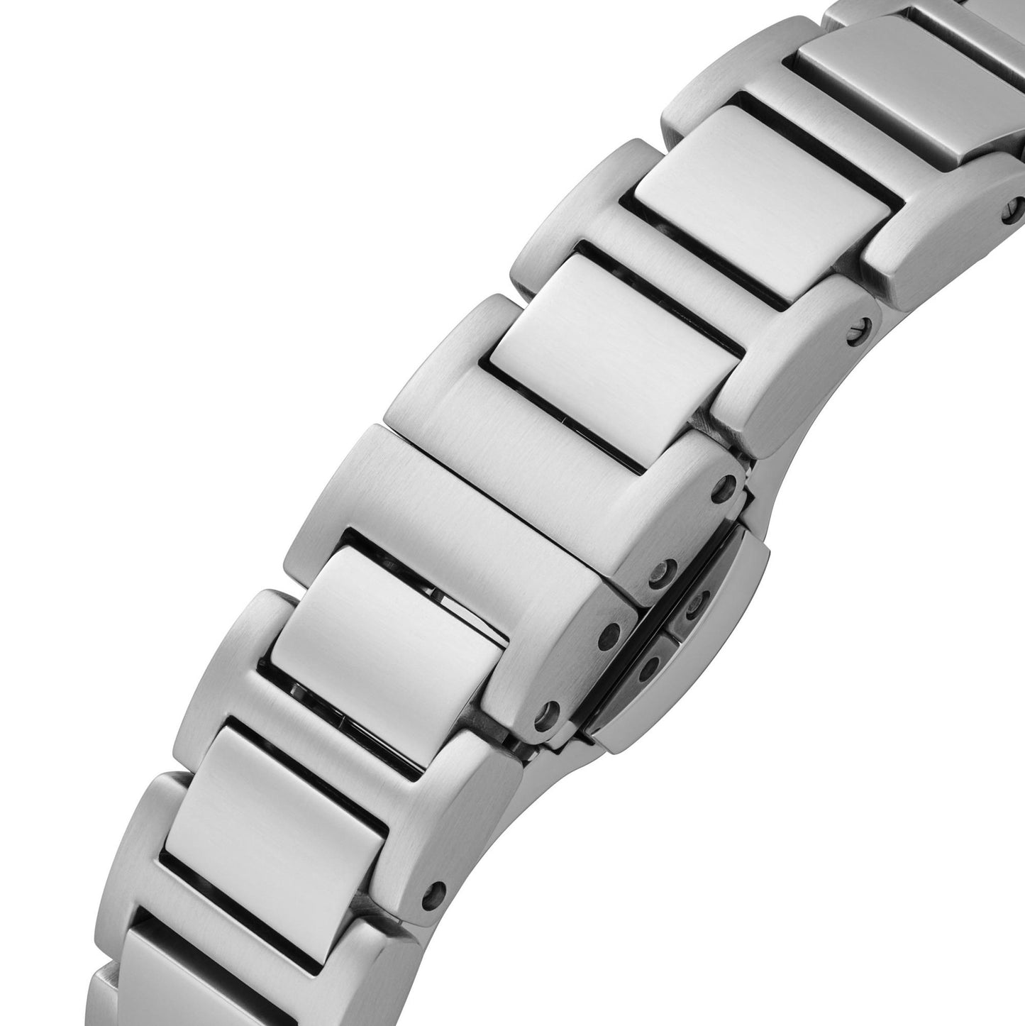Emporio Armani 35mm Ladies Cecilia Mother of Pearl Dial Silver Bracelet Watch