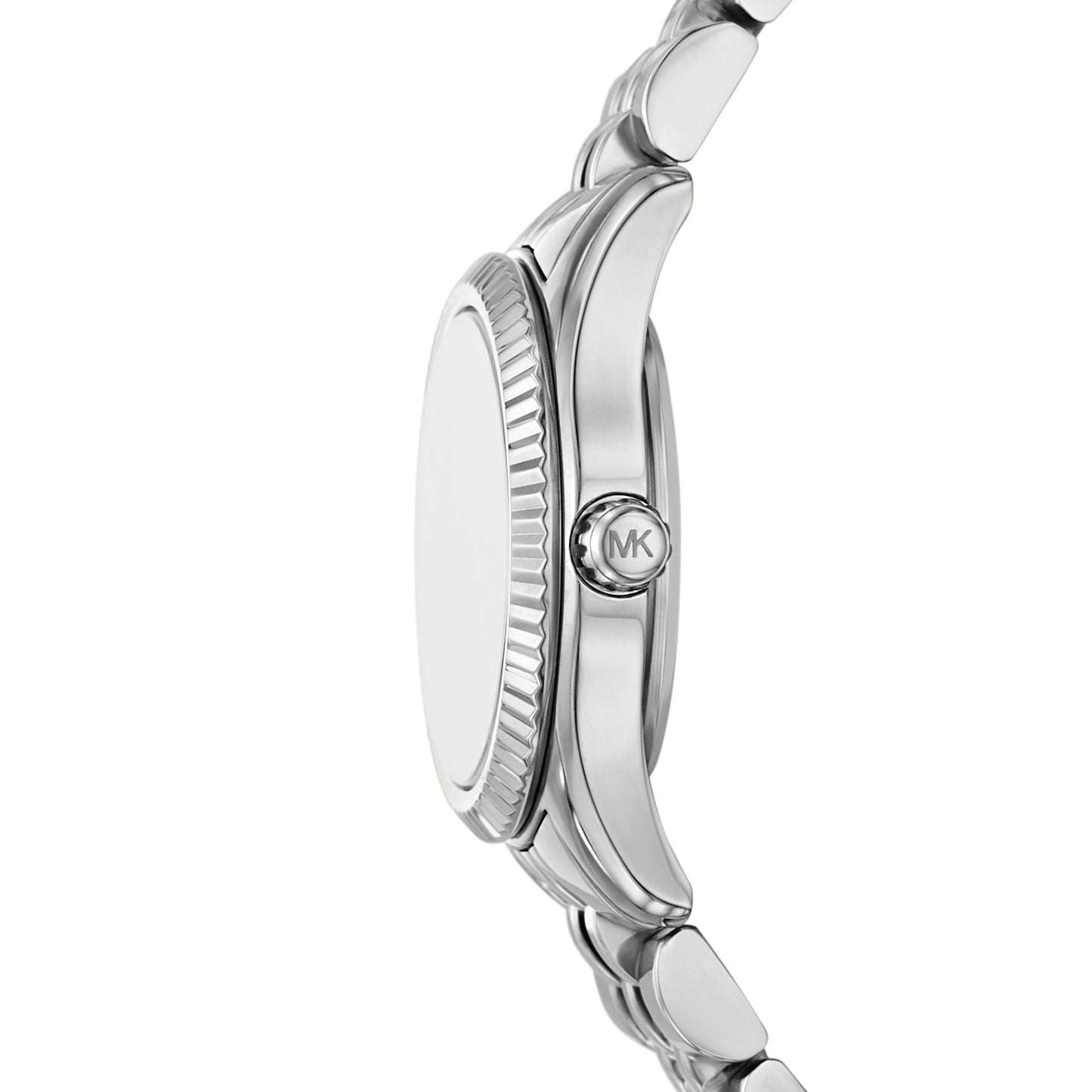 Michael Kors 26mm Ladies Petite Lexington Pavé Silver-Tone Watch