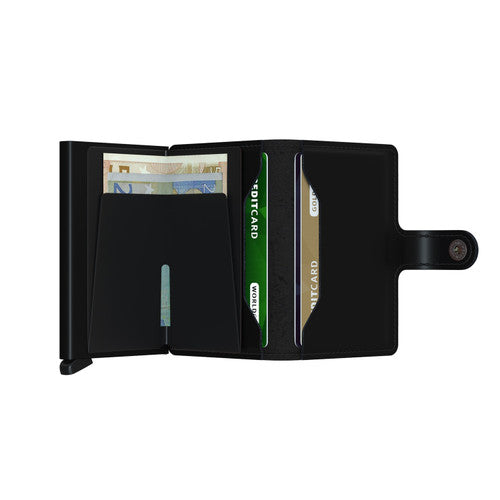 SECRID Matte Black Mini Wallet