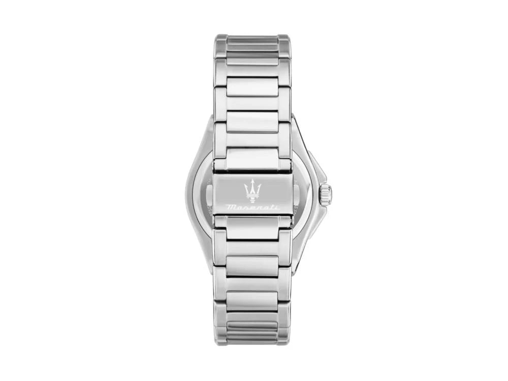 Maserati 40mm Velocitá Slim Blue Dial Date Window Stainless Steel Bracelet Watch