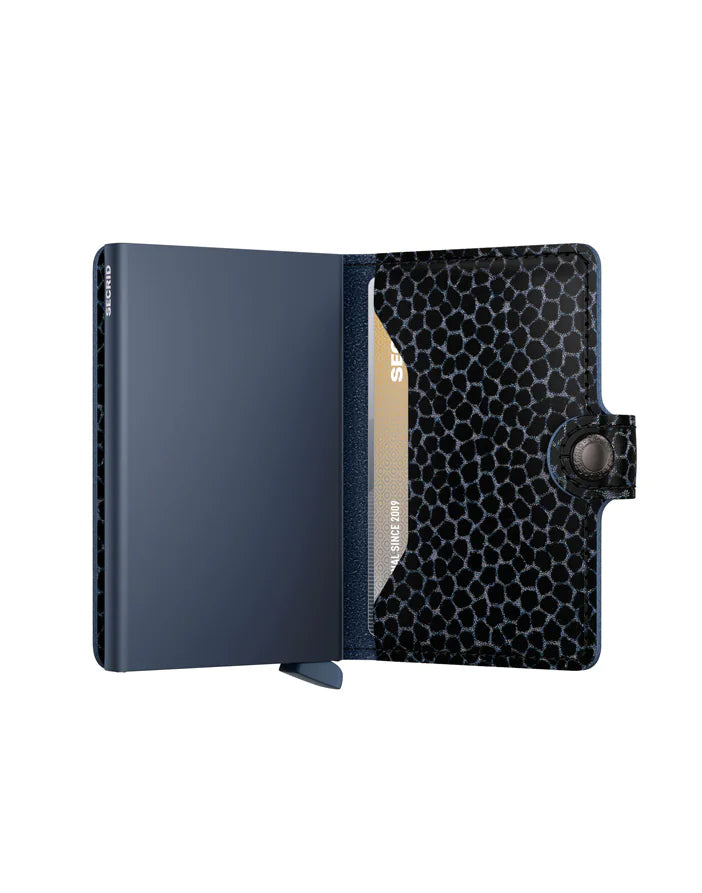 SECRID Blue Giraffina Mini Wallet