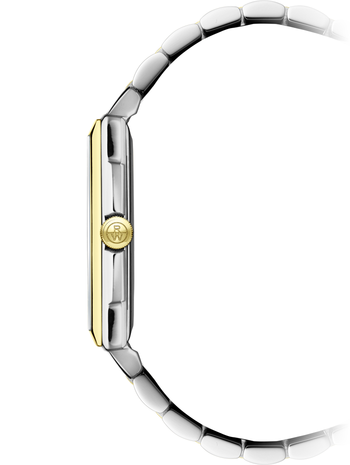 Raymond Weil 37mm Gents Toccata Rectangle Dial Two Tone Watch