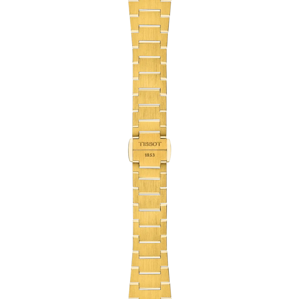 Tissot 25mm Yellow Tone PRX, Yellow Tone Dial, Ladies Bracelet Watch