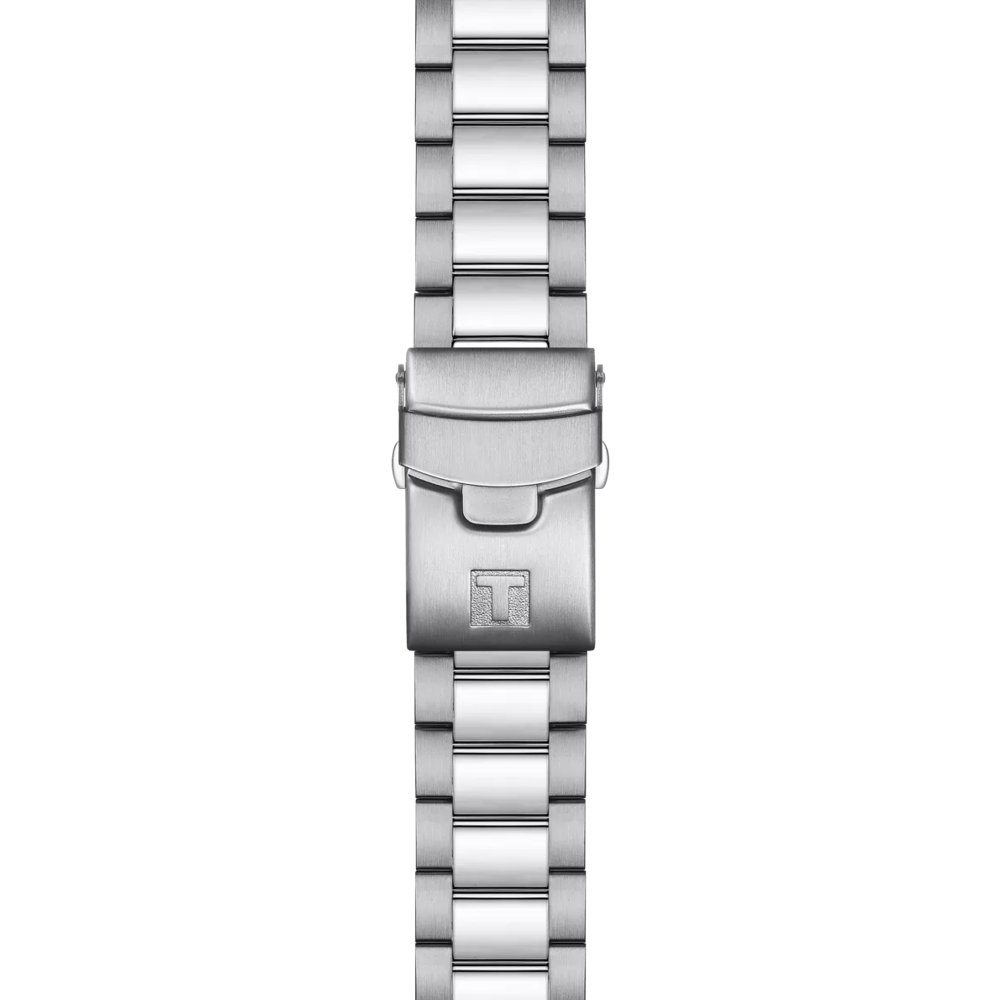 Tissot 45.5mm Seastar 1000, Blue Diver Chronograph, Gents Bracelet Watch