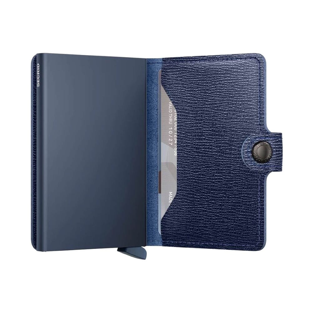 SECRID Navy Mini Crisple Wallet