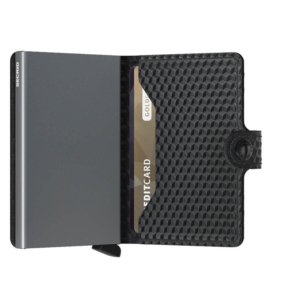 SECRID Black Carbon Gloss Mini Wallet