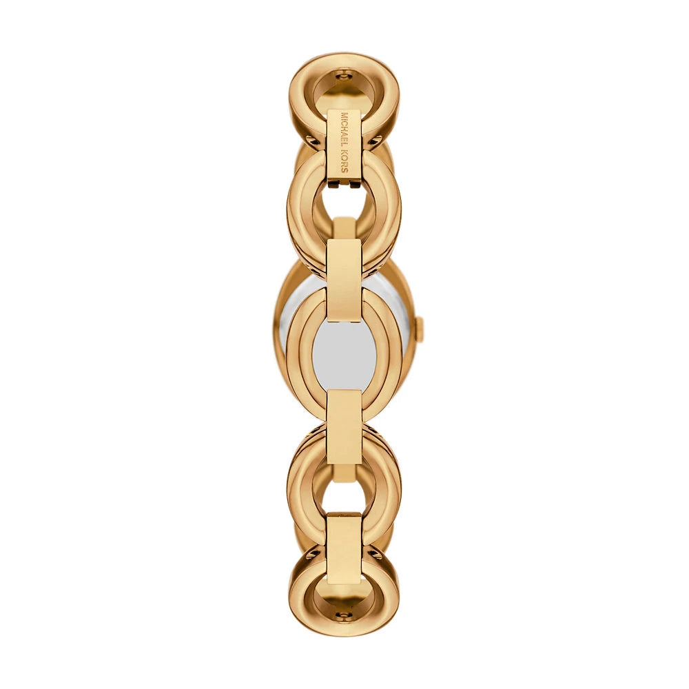 Michael Kors 21mm Ladies Petite Maude Open Link Gold-Tone Watch