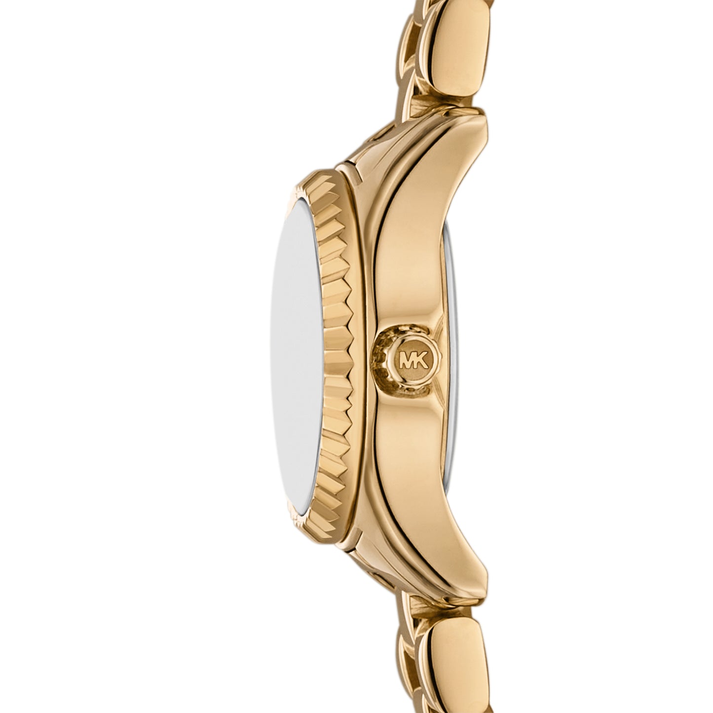 Michael Kors 19mm Ladies Lexington Gold Tone Bracelet Watch