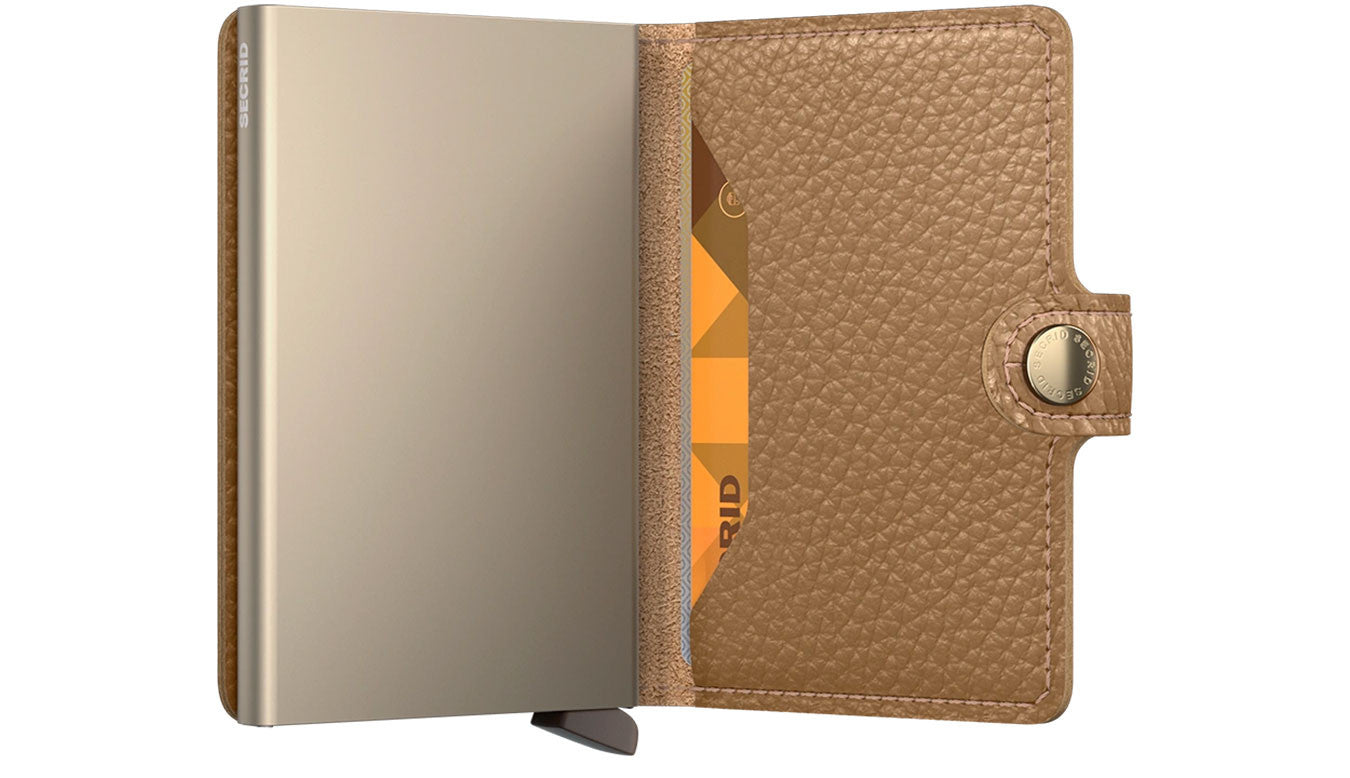 SECRID Cappucino Mini Pebble Wallet