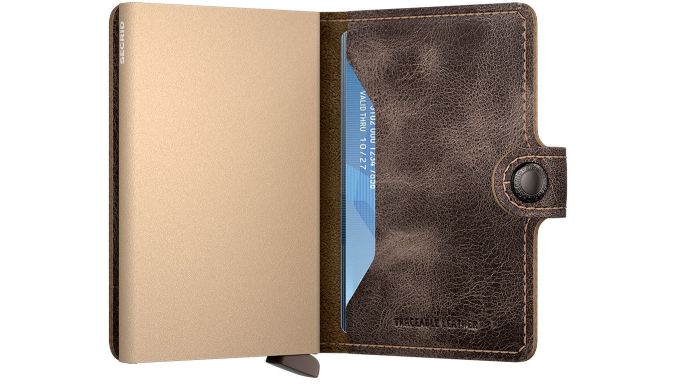 SECRID Clay Vintage Mini Wallet