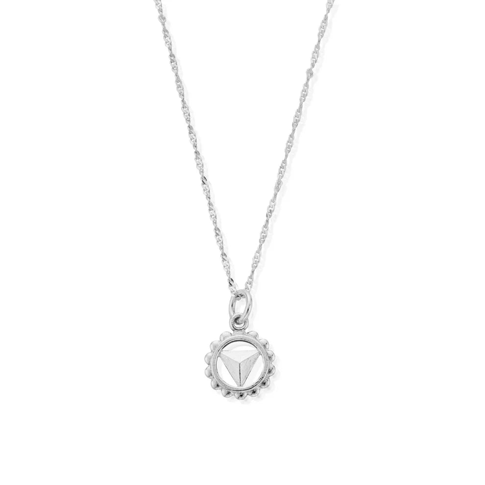 ChloBo Sterling Silver Solar Plexus Chakra Necklace