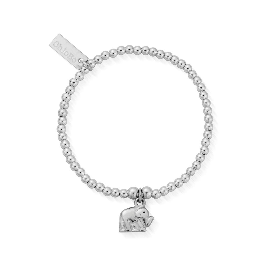 A image of the product ChloBo Mini Noodle Sparkle Rice Love Heart Bracelet