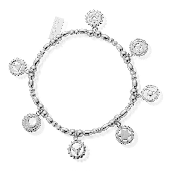 A image of the product ChloBo Mini Noodle Friendship Disc Bracelet