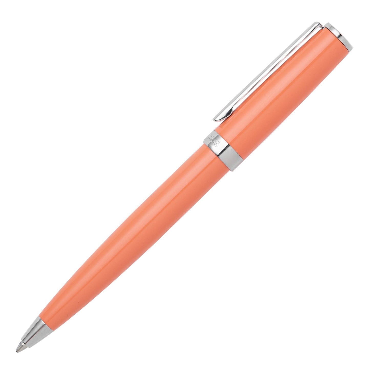 Hugo Boss Orange & Chrome Classic Polished Ballpoint Pen