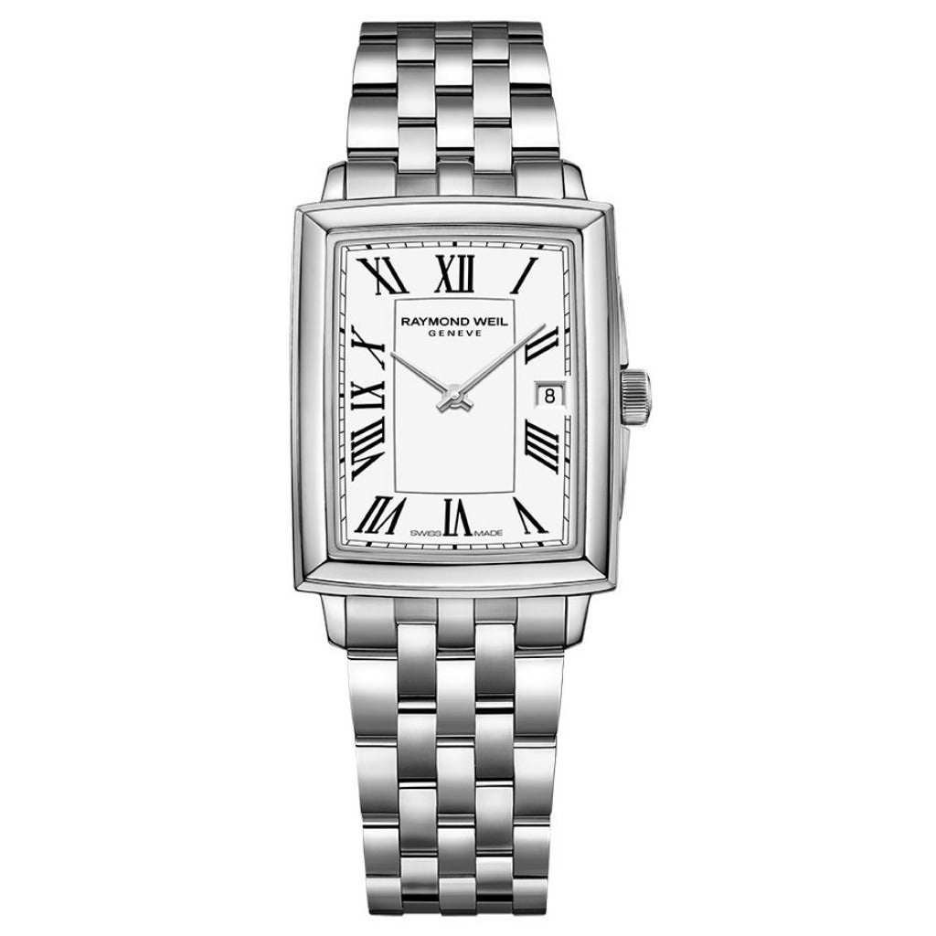 Raymond Weil 37mm Toccota Date Window Stainless Steel Watch