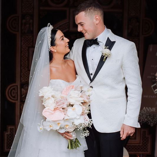 A Day To Be Treasured – A Look Inside Gavin and Annie's Pearl Themed Wedding