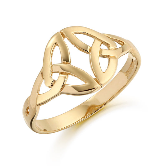 9ct Yellow Gold Celtic Design Ring