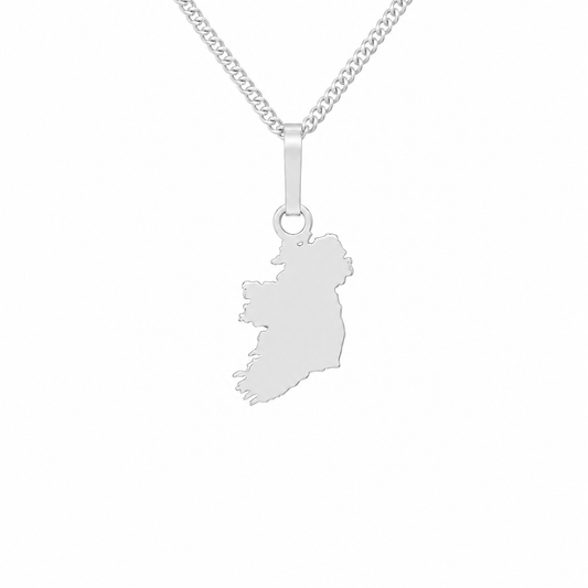 Sterling Silver Ireland Pendant Necklace