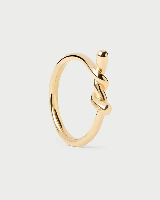 PDPAOLA Yellow Gold Twist Ring