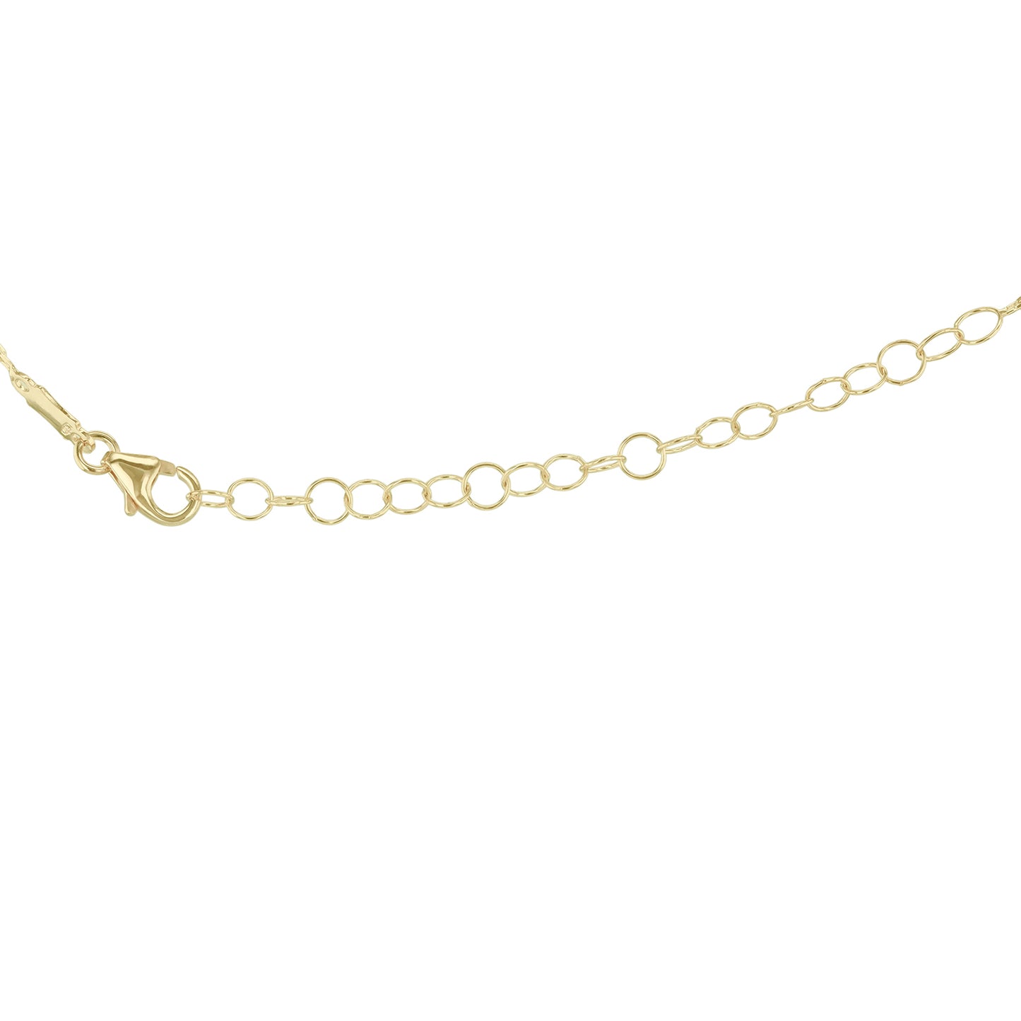 9ct Yellow Gold Triple Heart Necklace