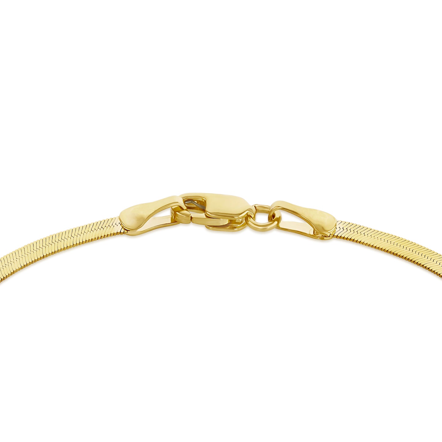 9ct Yellow Gold Herringbone Bracelet