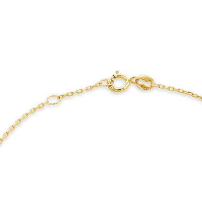 9ct Yellow Gold Evil Eye Ball Bracelet