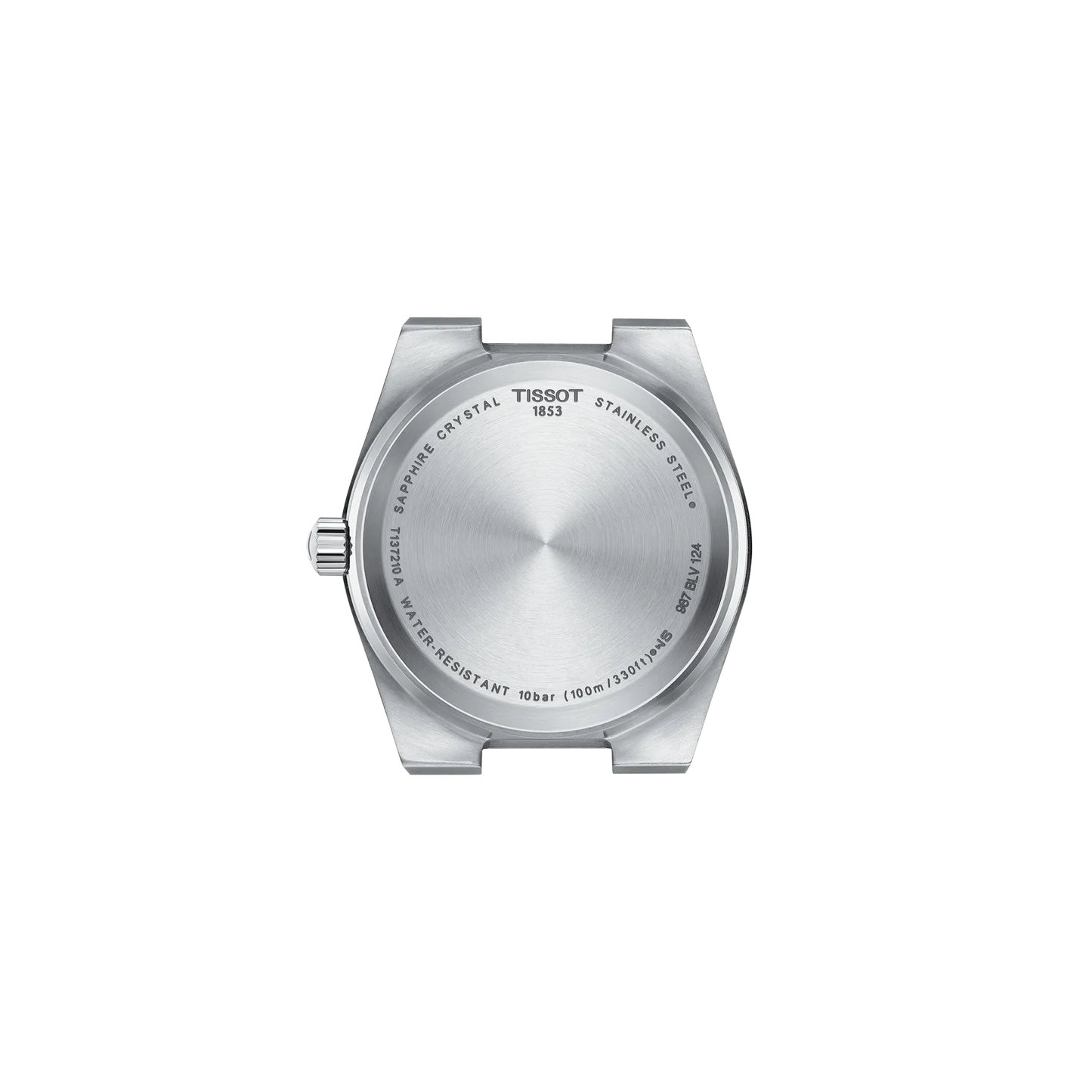 Tissot 35mm Silver PRX, Pink & Date Dial, Ladies Bracelet Watch