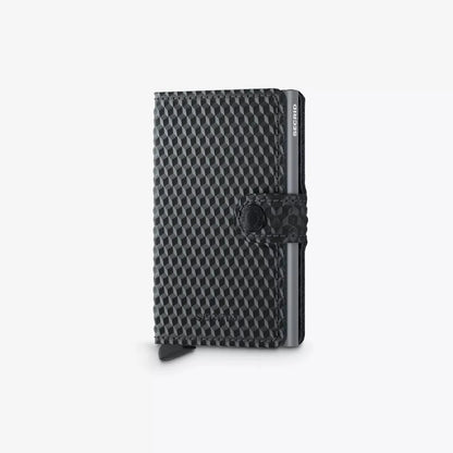 SECRID Black Carbon Gloss Mini Wallet