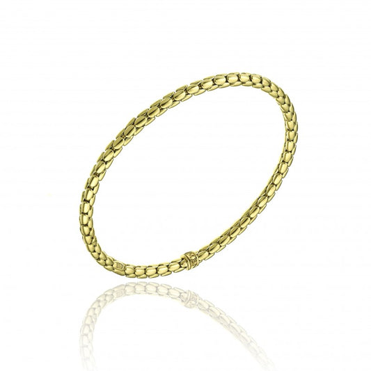 Chimento Stretch Spring 18ct Yellow Gold Bracelet