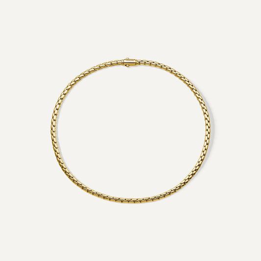 Chimento 18ct Gold Flexible Necklace