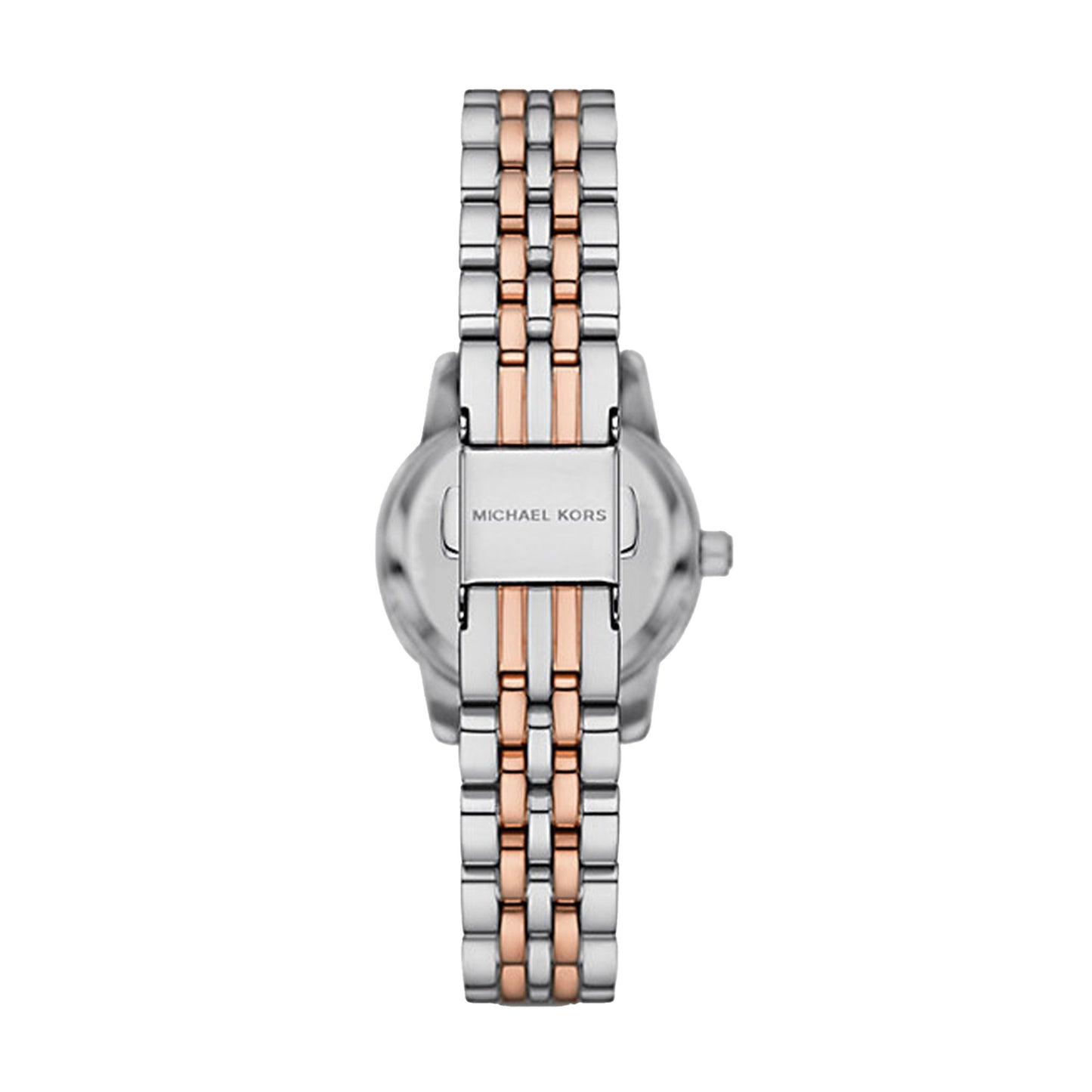Michael Kors 26mm Ladies Lexington Pavé Rose Gold Tone Watch and Slider Bracelet Gift Set
