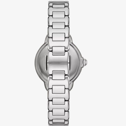 Emporio Armani 32mm Ladies Mia Silver Dial Stainless Steel Bracelet Watch