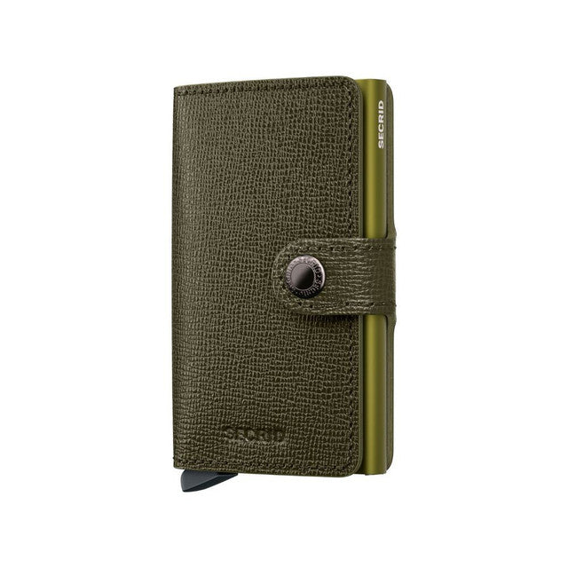 SECRID Green Mini Crisple Wallet