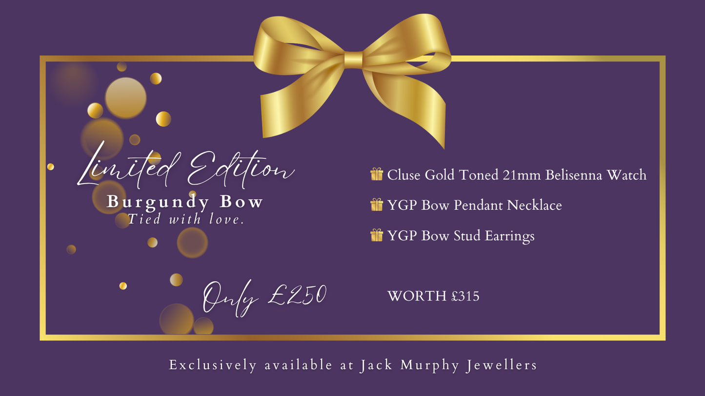 Limited Edition: Burgundy Bow, Christmas Ladies Gift Box