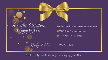 Limited Edition: Burgundy Bow, Christmas Ladies Gift Box