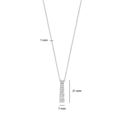 Ti Sento - Milano Necklace 34129ZI/42