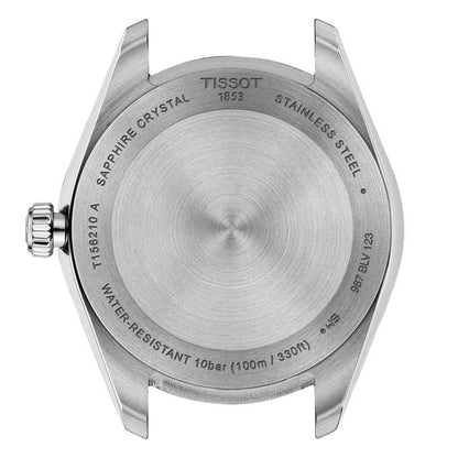 Tissot 30mm Ballade Rose Gold & Silver Tone Fluted Dial & Bezel, Ladies Watch