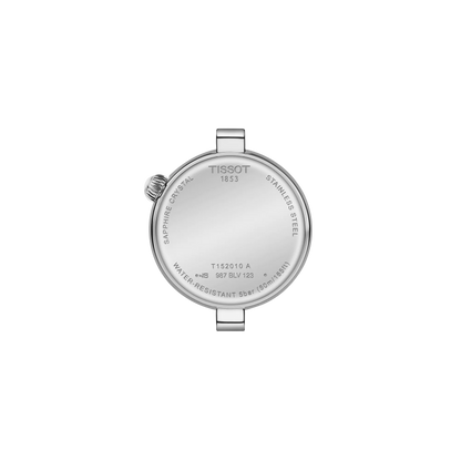 Tissot 28mm Silver Desir, White Mother of Pearl Dial, Ladies Bracelet Watch